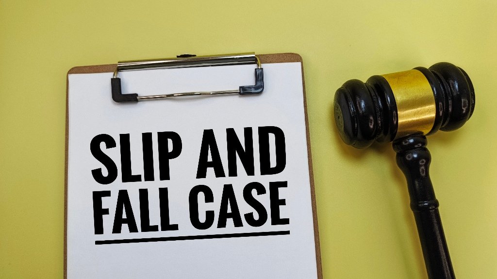 slip and fall case and judge’s gavel_s Prove Negligence Slip And Fall Illinois