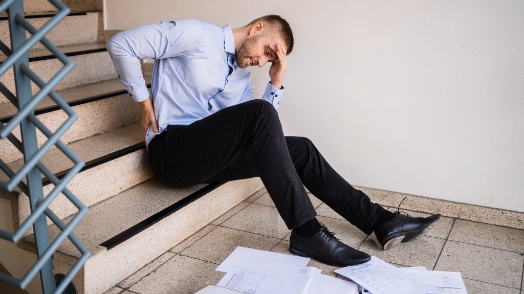 Slip and fall injury accident at workplace_s Slip and fall injury accident at workplace